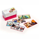 happy&active Bildkartenspiel CLASSIC mit Verpackung und verschiedenen Bildkarten mit Alltagsszenen