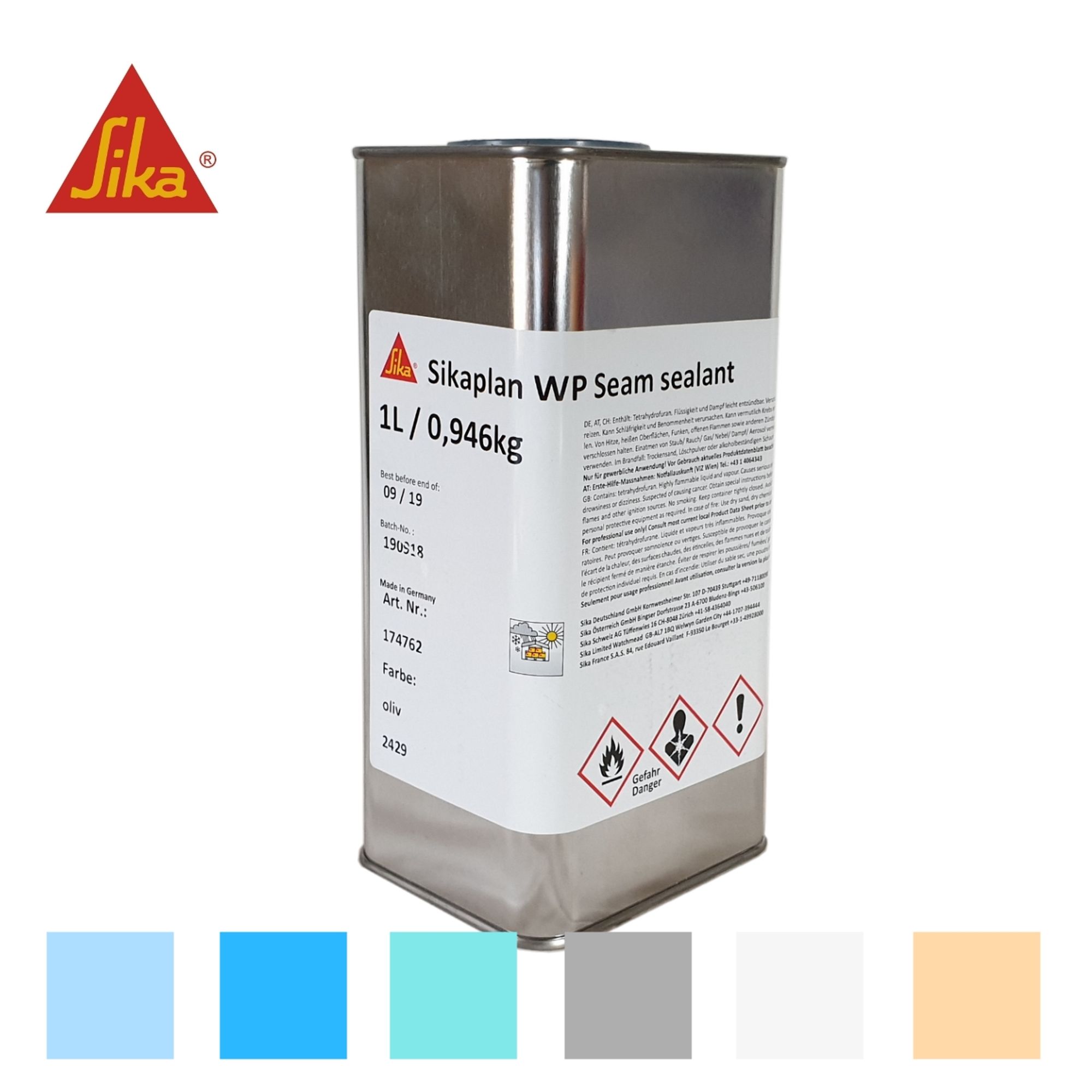 Sika PVC-Nahtversiegelung | Geaplan Techfolie Sika PVC-Nahtversiegelung | Geaplan Techfolie