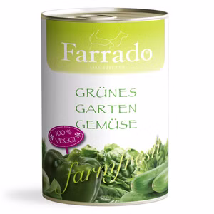 Farrado Grünes Gartengemüse für Hunde 24x400g