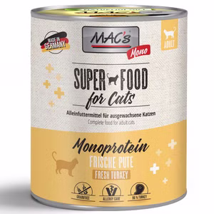 Macs Cat Mono Pute für Katzen 800g