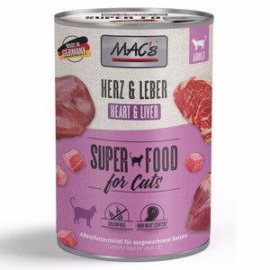 MACs Cat Herz und Leber für Katzen 400g