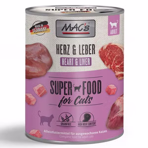 MACs Cat Herz und Leber für Katzen 6x800g