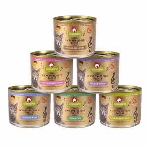 GranataPet Symphonie Sparpaket für Katzen 48x200g