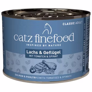 catz finefood Classic Adult Lachs & Geflügel  200g
