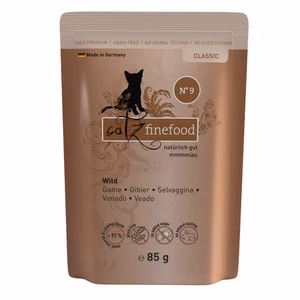 catz finefood Classic Nr 9 Wild für Katzen 85g