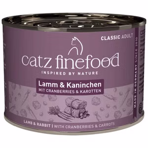 catz finefood Classic Adult Lamm & Kaninchen 200g