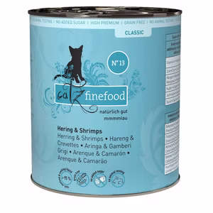 catz finefood Classic Nr 13 Hering Shrimps für Katzen 800g