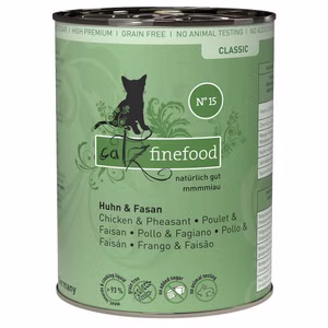 catz finefood Classic Nr 15 Huhn und Fasan für Katzen 200g