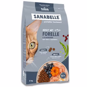 Sanabelle Life Adult mit Forelle & Blaubeeren 2kg