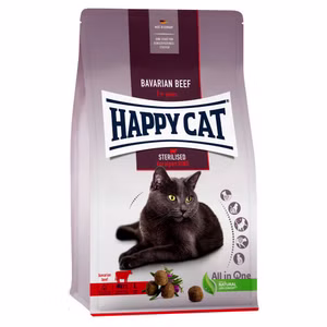 Happy Cat Sterilised Voralpen-Rind - für kastrierte Katzen 4kg