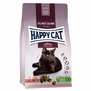 Happy Cat Sterilised Atlantik-Lachs - für kastrierte Katzen 4kg