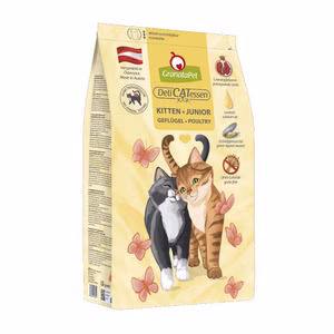 GranataPet DeliCatessen Geflügel Kitten Trockenfutter für Katzen 300g