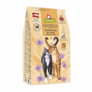 GranataPet DeliCatessen Kaninchen Lamm für Katzen 2x9kg