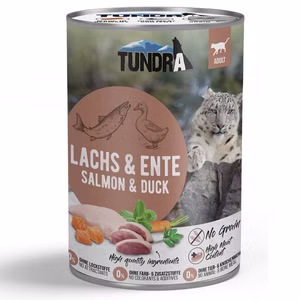 Tundra Cat Lachs und Ente für Katzen 400g