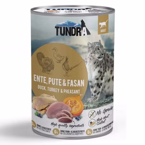Tundra Cat Ente Pute Fasan für Katzen 400g
