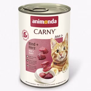 Animonda Carny Adult Rind Herz für Katzen 400g 