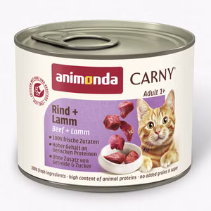 Animonda Carny Adult Rind Lamm für Katzen 200g