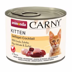 Animonda Carny Kitten Geflügelcocktail für junge Katzen 200g