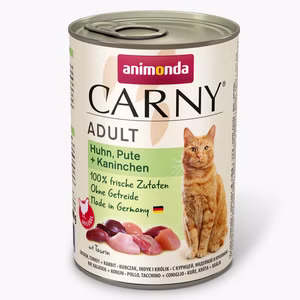 Animonda Carny Adult Huhn Pute Kaninchen für Katzen 400g