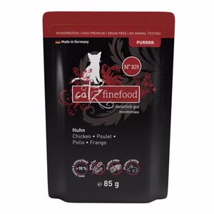 catz finefood Purrrr Huhn pur Nr 103 Mono für Katzen 85g 