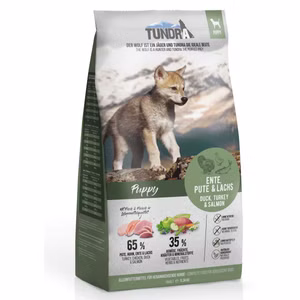 Tundra Dog Puppy Ente Pute Lachs 11,34 kg
