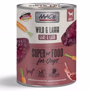 MACs Dog Wild Lamm  800g