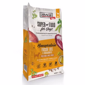 MACs Dog SuperFood Mono Ente für Hunde 3kg