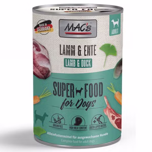 MACs Dog Lamm Ente  400g