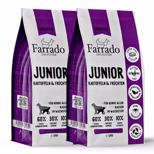 Farrado Junior Lachs Hering Forelle für junge Hunde 4kg