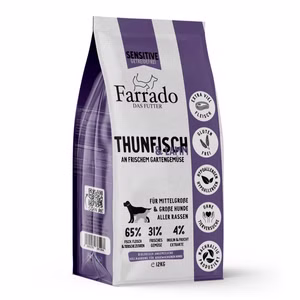Farrado Lamm und Thunfisch large breed für Hunde 4kg
