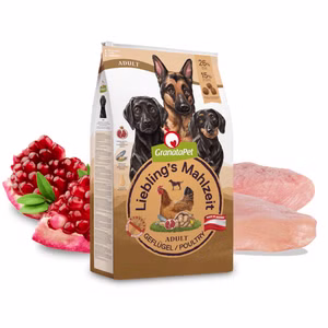 GranataPet Lieblings Mahlzeit Adult Geflügel für Hunde 4kg