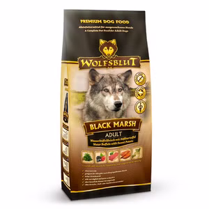 Wolfsblut Black Marsh Adult Wasserbüffel und Kürbis für Hunde 12,5kg