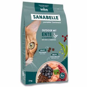 Sanabelle Life Outdoor mit Ente & Blaubeeren 2kg