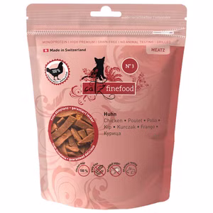 catz finefood Meatz Nr  3 Huhn Leckerchen für Katzen 45g