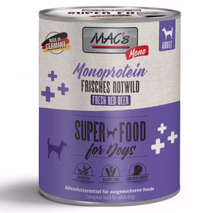 MACs Dog Mono frisches Rotwild 6x800g