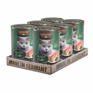 Leonardo Reich an Ente für Katzen 6x400g