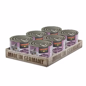 Leonardo Reich an Kaninchen für Katzen 6x200g