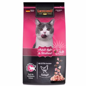 Leonardo Light & Sterilised für Katzen 1,8kg