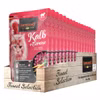 Leonardo Kalb und Gemüse Pouchbeutel für Katzen 85g