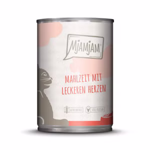 MjAMjAM Mahlzeit mit leckeren Herzen für Katzen 6x400g