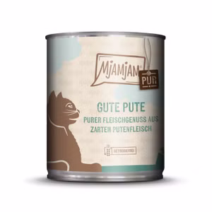MjAMjAM Purer Fleischgenuss - gute Pute pur Katze 800g
