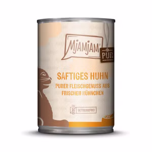 MjAMjAM Purer Fleischgenuss - saftiges Huhn pur Katze 400g