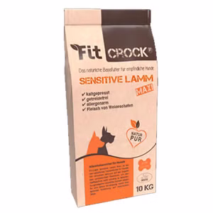 cdVet Fit Crock Sensitive Lamm maxi für Hunde 3 kg
