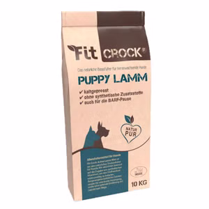 cdVet Fit-Crock Puppy Lamm für Hunde 3x10kg