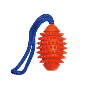 Karlie Ruffus Aqua Football orange für Hunde 11cm