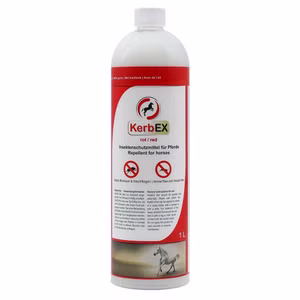 KerbEx rot Fliegenspray für Pferde 1 Liter