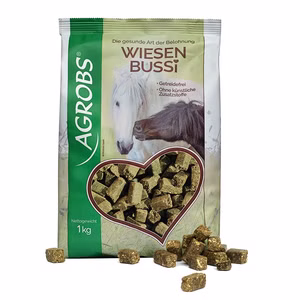 Agrobs WiesenBussi schmackhaftes Leckerli für Pferde 10kg