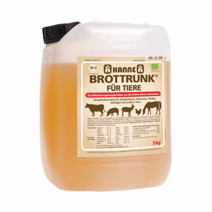 Kanne Brottrunk für Tiere wie Pferde Rinder Schweine Geflügel 5 Liter