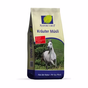 Natures Best Kräuter Müsli für Pferde 20kg