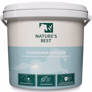 Natures Best Flohsamenschalen für Pferde 1,5kg